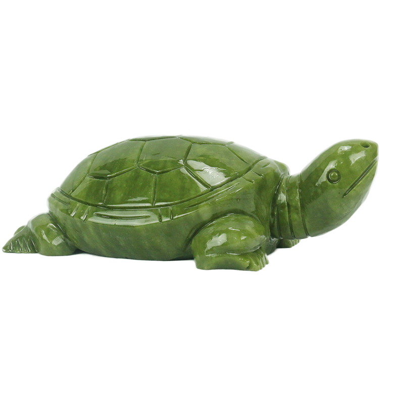 Aquarium Marine Fish - Natural Jade/turtle Sculpture/home Decoration/feng Shui Ornaments/fish