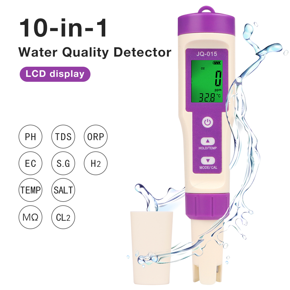 Marine Aquarium Water Testing - Bluetooth 10 in 1 Water Quality