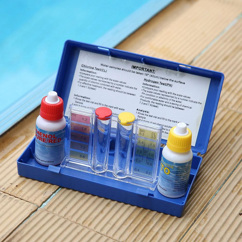 PH Chlorine Water Test Kit Tes - огляд і ціна Marine Aquarium Water Testing