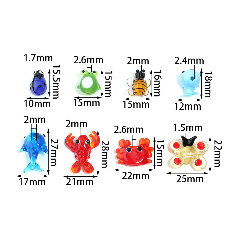 2Pcs Glass Pendant Marine Anim - огляд і ціна Aquarium Marine Fish