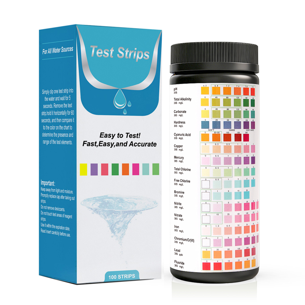 Yieryi 16 in 1 Water Test Stri - огляд і ціна Marine Aquarium Water Testing
