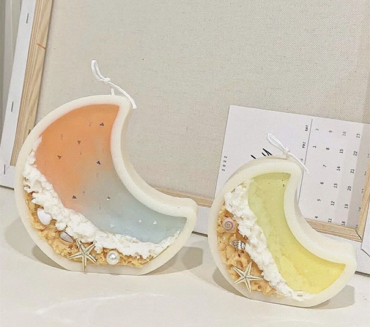 Fish Tank Moon Shape Candle Mo - огляд і ціна Aquarium Marine Fish