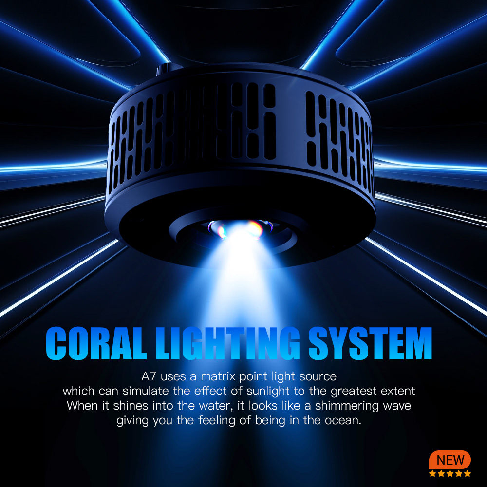 A7 III WiFi App Control Full S - огляд і ціна Marine Aquarium Reef