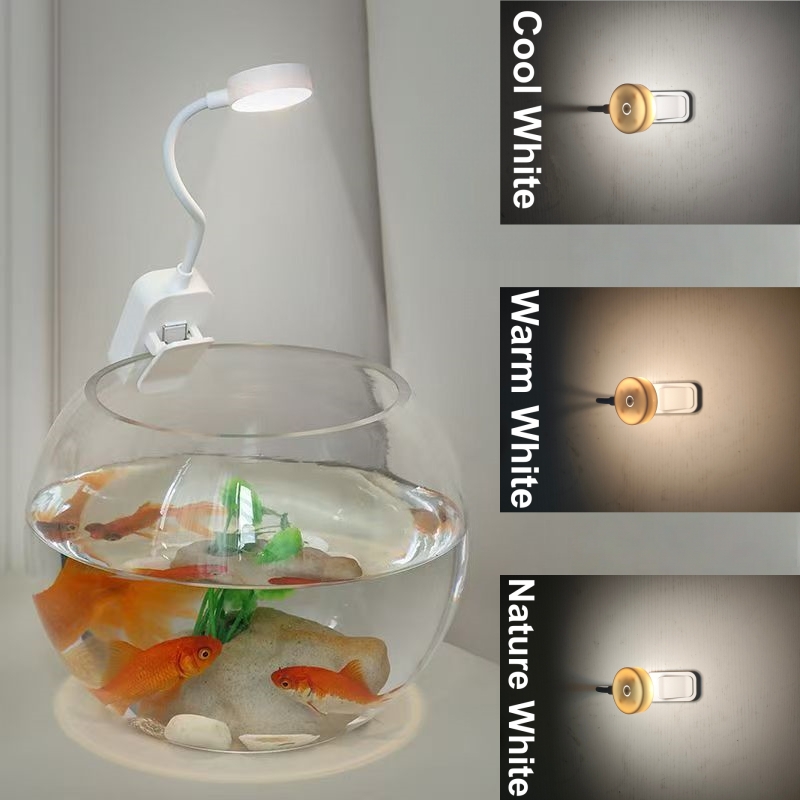 LED Aquarium Light Clip On Fis - огляд і ціна Aquarium Marine Lights