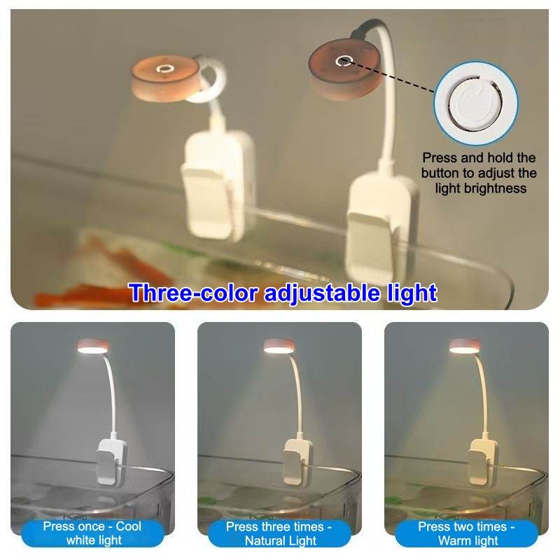 LED Aquarium Light Clip On Fis - огляд і ціна Aquarium Marine Lights