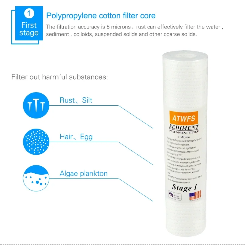 Water Purifier Filter 5 Micron - огляд і ціна Aquarium Marine Filter