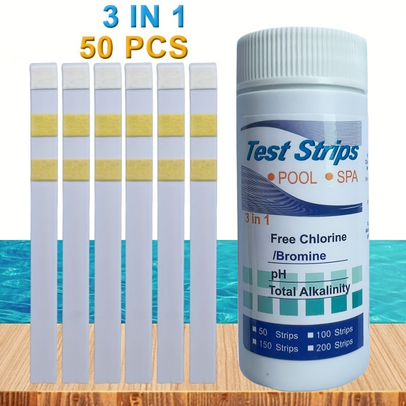 Chlorine PH Test Strips SPA Sw - огляд і ціна Marine Aquarium Water Testing